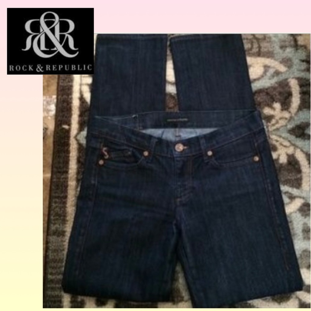 🎁Rock and Republic Dark Washed Jeans!